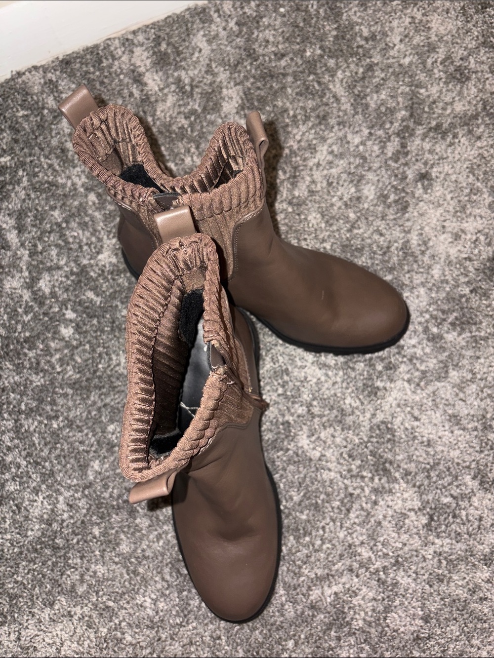 A New Day Women's Chunky Chelsea Ankle Boots - Brown - Picture 5 of 6
